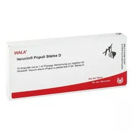 ISCUCIN populi Strength D Ampule, 10X1 ml