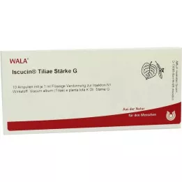 ISCUCIN tiliae Síla G ampule, 10X1 ml