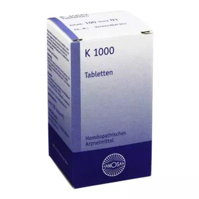 K 1000 tablet, 100 ks