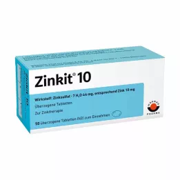 ZINKIT 10 potahovaných tablet, 100 ks