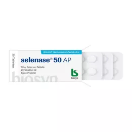 SELENASE 50 AP tablet, 20 ks