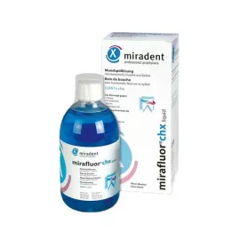 MIRADENT Ústní voda mirafluor CHX 0,06%, 500 ml