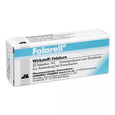 FOLARELL Tablety, 50 ks