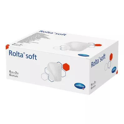 ROLTA obvaz z měkké syntetické bavlny 10 cm x 3 m, 6 kusů