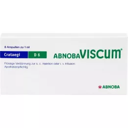 ABNOBAVISCUM Crataegi D 6 ampulí, 8 ks