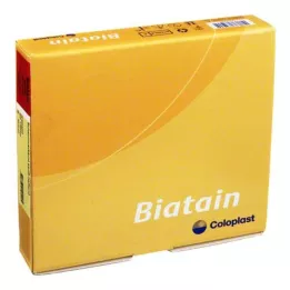 BIATAIN Pěnový obvaz 10x10 cm jemně přilnavý, 5 ks