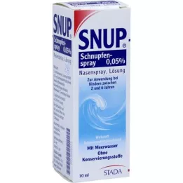 SNUP Rykny nosního spreje 0,05% nosního spreje, 10 ml