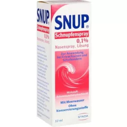 SNUP Ryknený nosní sprej 0,1% nosního spreje, 10 ml