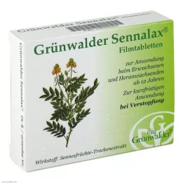 GRÜNWALDER Sennalax potahované tablety, 30 ks