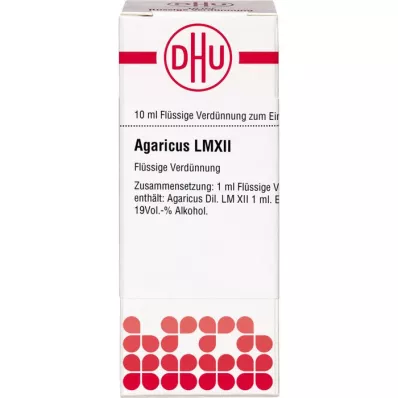 AGARICUS LM XII Ředění, 10 ml AGARICUS LM XII Ředění, 10 ml