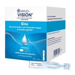 HYLO-VISION Sine Single Nose Pipettes, 60x0,4 ml
