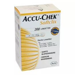 ACCU-CHEK Lancety Softclix, 200 ks