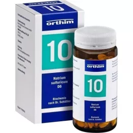BIOCHEMIE Orthim 10 sodium sulfuricum D 6 tablet, 400 ks