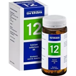 BIOCHEMIE Orthim 12 Calcium sulfuricum D 6 tablet, 400 ks