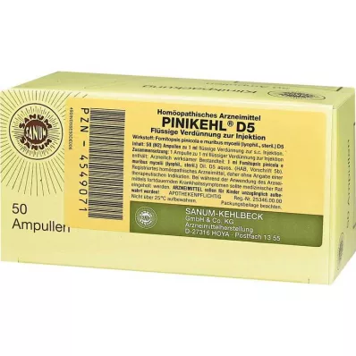 Pinikhl D 5, 50x1 ml