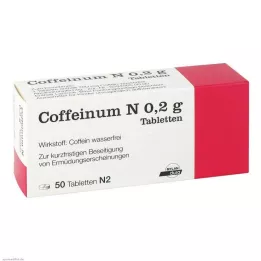 COFFEINUM N 0,2 g tablety, 50 ks