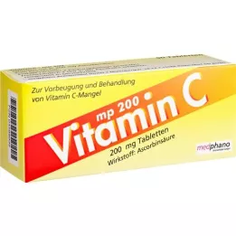 Vitamin C 200 mg tablety, 50 ks