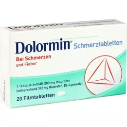 DOLORMIN tablety potažené filmem, 20 ks