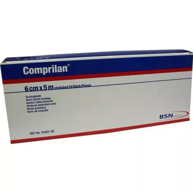 COMPRILAN elast.binde 6 cmx5 m, 10 ks