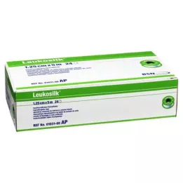 LEUKOSILK 1,25 cmx5 m, 24 kusů