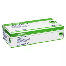 LEUKOSILK 1,25 cmx9,2 m, 24 ks