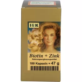 BIOTIN PLUS zinkové vlasů kapsle, 100 ks