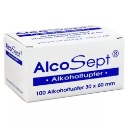 ALKOHOLTUPFER Alcosept, 100 ks