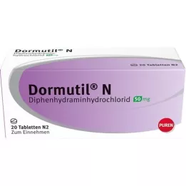 DORMUTIL n tablety, 20 ks