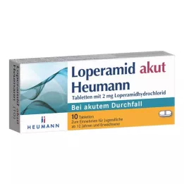 LOPERAMID akutní Heumann tablety, 10 ks