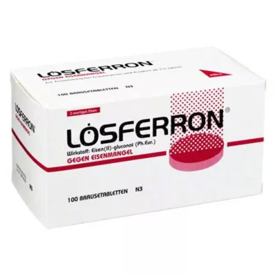 LÖSFERRON Šumivé tablety, 100 ks
