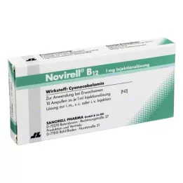 NOVIRELL B12 1 mg vstřikovací roztok, 10x1 ml