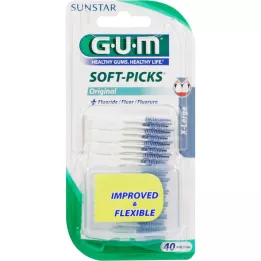GUM Měkké výběry X-Large, 40 ks