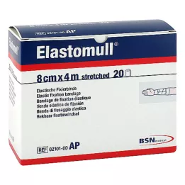 ELASTOMULL 8 cm x 4 m elastický upevňovací pás, 20 ks