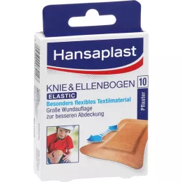 Hansaplast Elastický dlažba koleno a loket, 10 ks