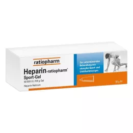 HEPARIN-RATIOPHARM Sportovní gel, 50 g