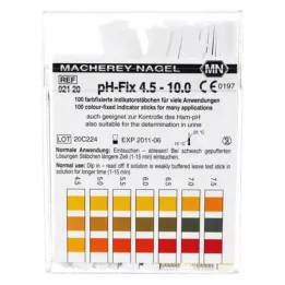 PH-FIX Indikátorové proužky pH 4,5-10, 100 ks