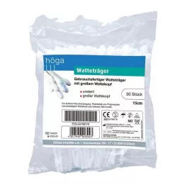 WATTETRÄGER 15 cm s velkou bavlněnou hlavou, 50 ks