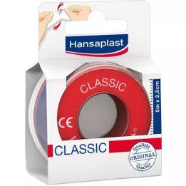 HANSAPLAST Fixierpfl.Classic 2,5 cmx5 m, 1 ks