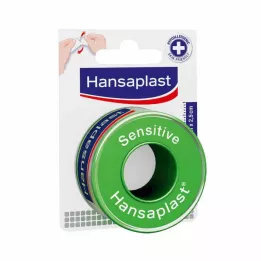 HANSAPLAST Fixační náplast Sensitive 2,5 cm x 5 m, 1 kus