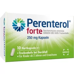 PERENTEROL Forte 250 mg tobolek, 10 ks