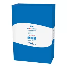 VLIESKOMPRESSEN 10x20 cm nesterilní 6-vrstvý, 100 ks