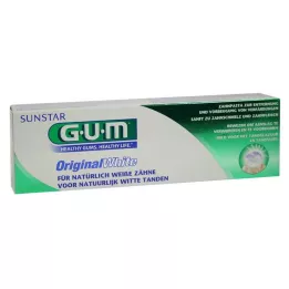 GUM Originální bílá zubní pasta, 75 ml