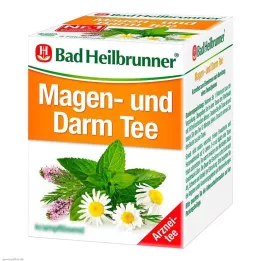 BAD HEILBRUNNER Žaludeční a střevní čajové filtrační sáčky N, 8X1,75g