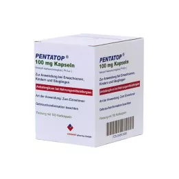 PENTATOP 100 mg tobolky, tvrdé tobolky, 100 ks