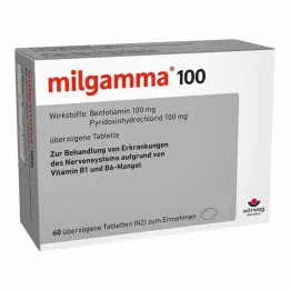 MILGAMMA 100 mg potahované tablety, 60 ks