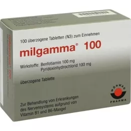 MILGAMMA 100 mg kryté tablety, 100 ks