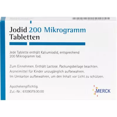 Jodid 200 tablety, 50 ks