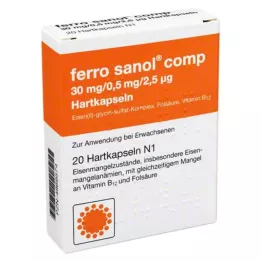 FERRO SANOL komp. Tvrdé tobolky s potahovanými peletami, 20 ks