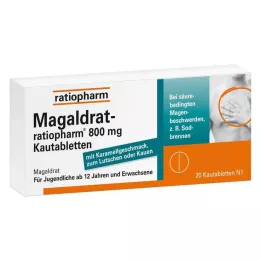 MAGALDRAT-ratiopharm 800 mg tablety, 20 ks