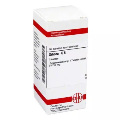 SILICEA C 5 tablet, 80 ks